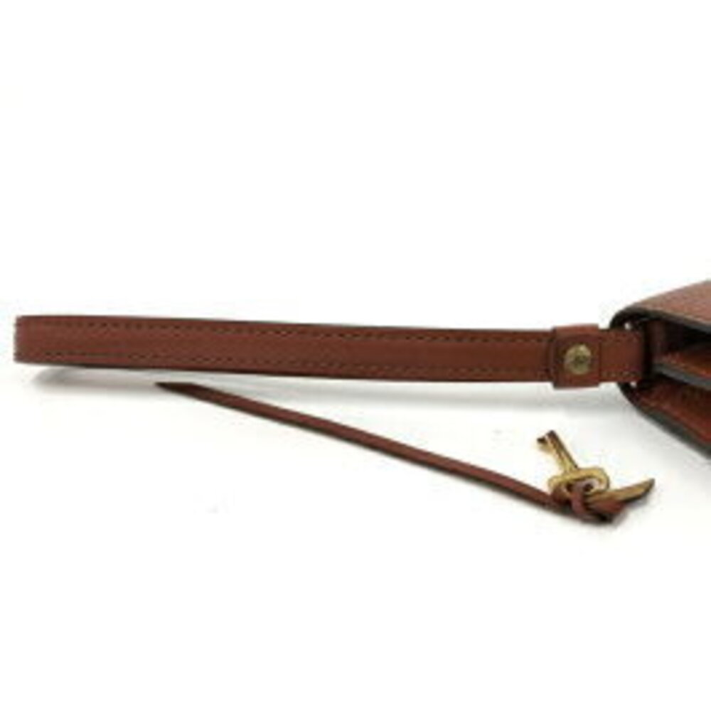 LOUIS VUITTON Pochette Sellier Dragonne Shoulder Bag Epi Kenya Brown - Picture 4 of 9